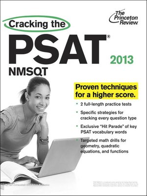 cover image of Cracking the PSAT/NMSQT, 2013 Edition